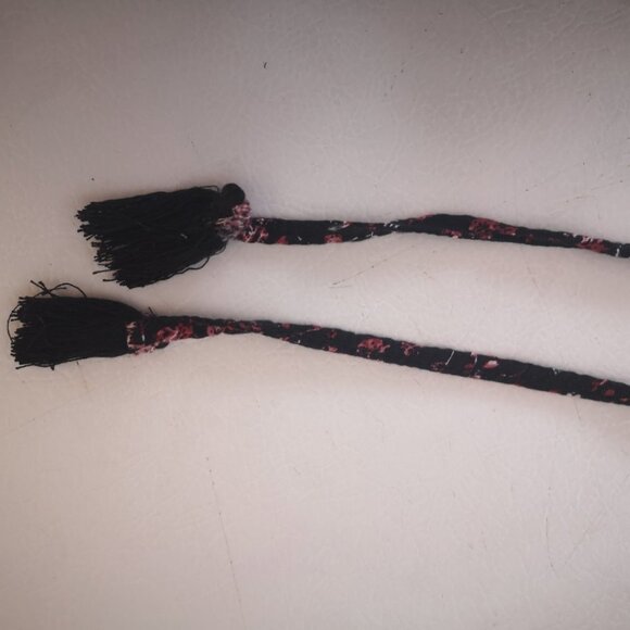 Lily Morgan Ladies Size Large Black with Flower Pattern Sleeveless Dress - Picture 8 of 10